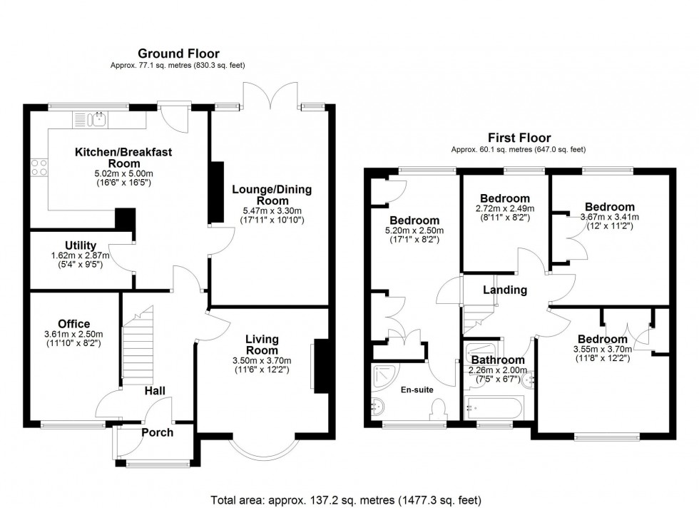 Floorplan for County Road, Ormskirk, L39