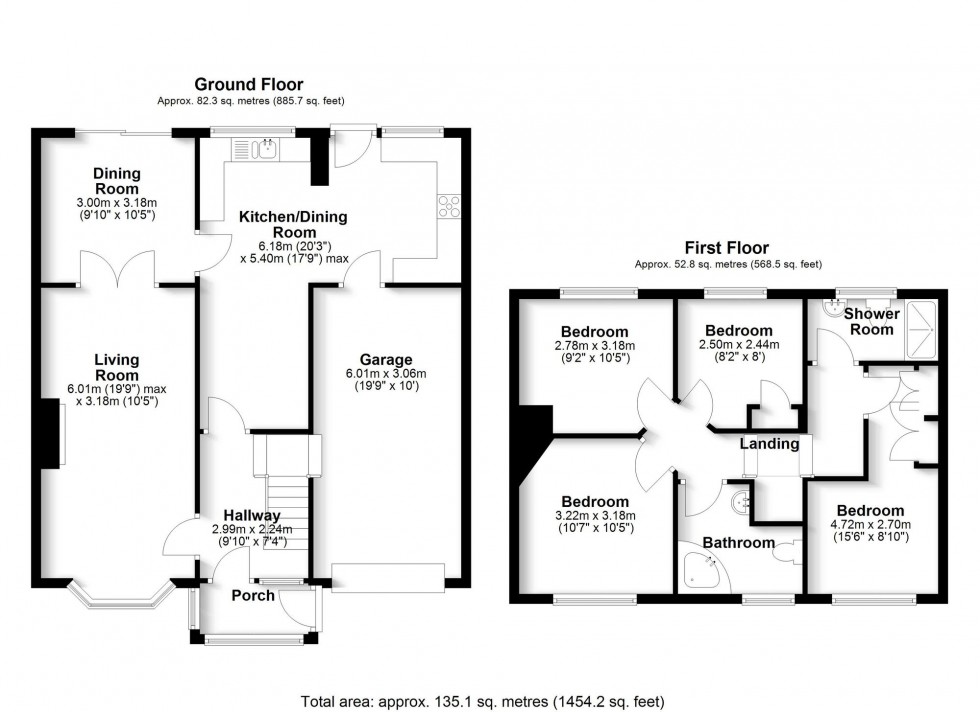 Floorplan for Pimbley Grove West, Maghull, L31