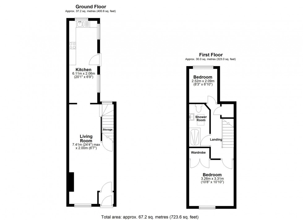 Floorplan for New Lane, Aughton, L39