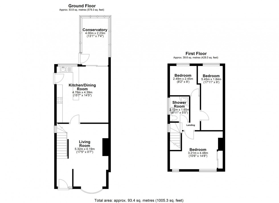 Floorplan for Heskin Lane, Ormskirk, L39