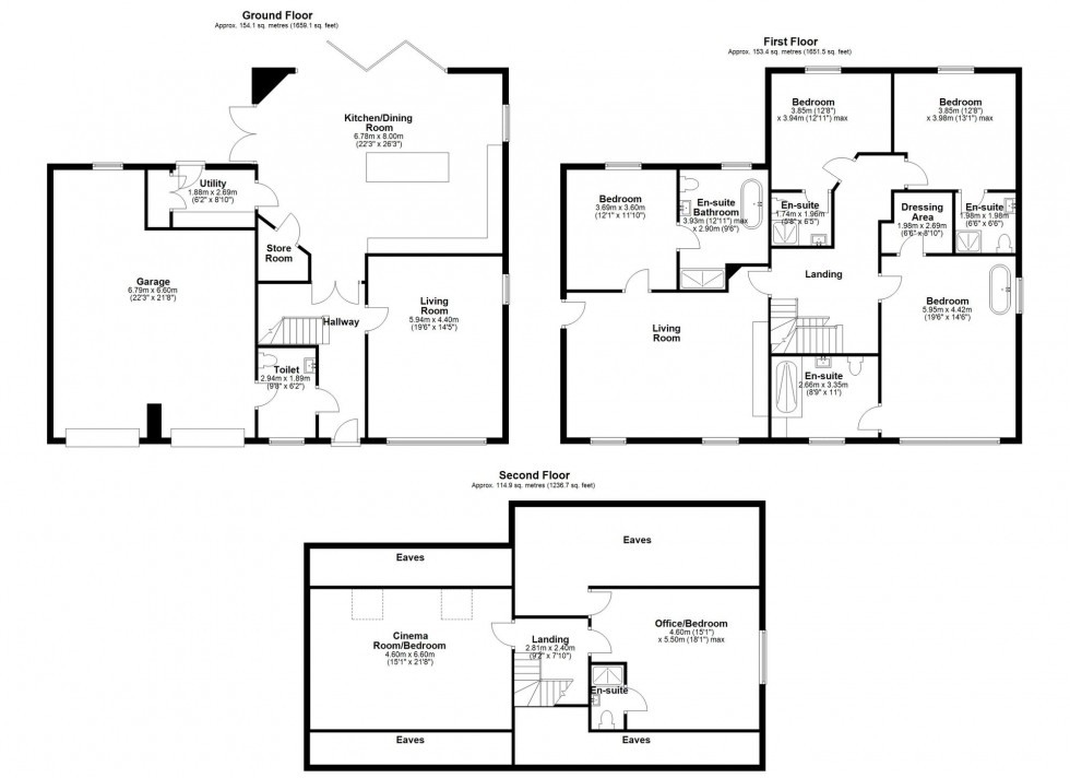 Floorplan for Ladys Walk, Westhead, L40
