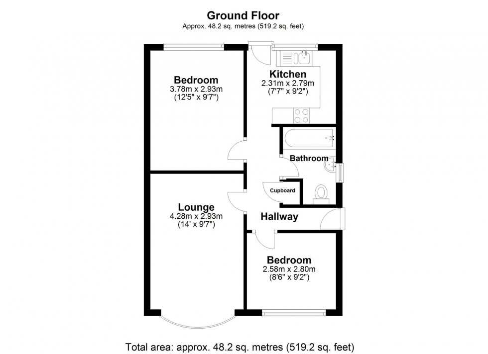 Floorplan for Norfield, Ormskirk, L39