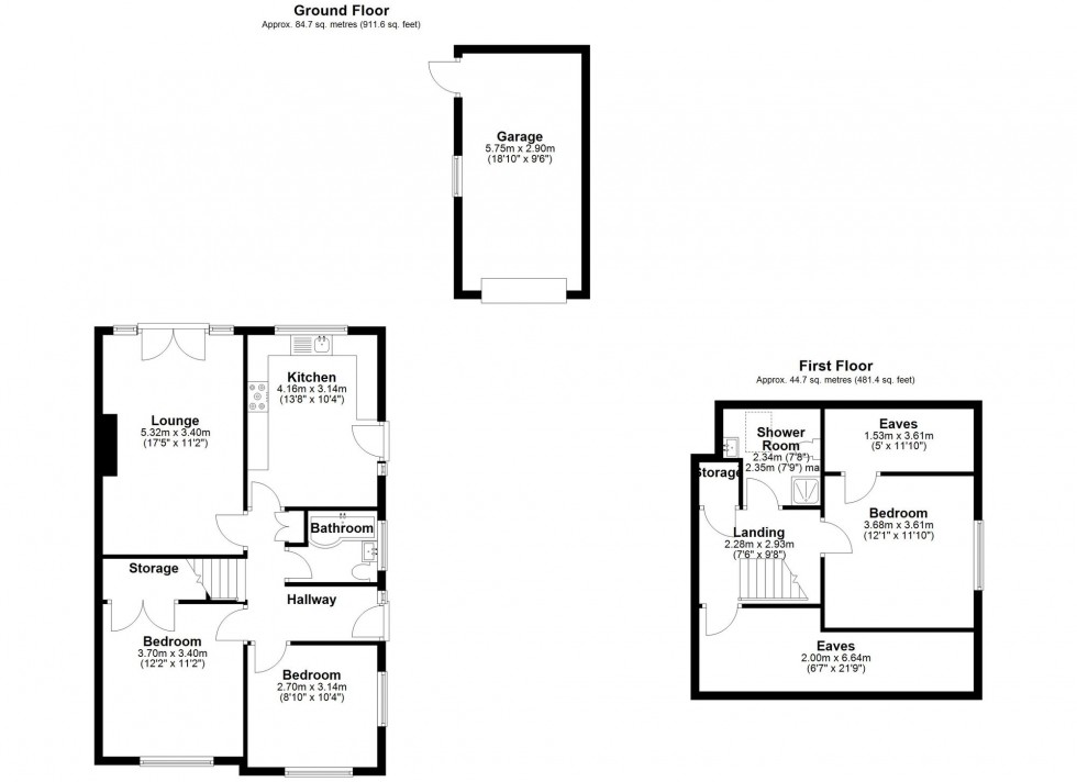 Floorplan for Redgate, Ormskirk, L39