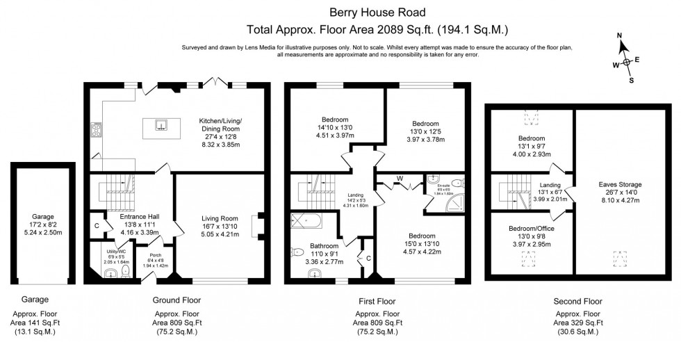 Floorplan for Berry House Road, Holmeswood, L40