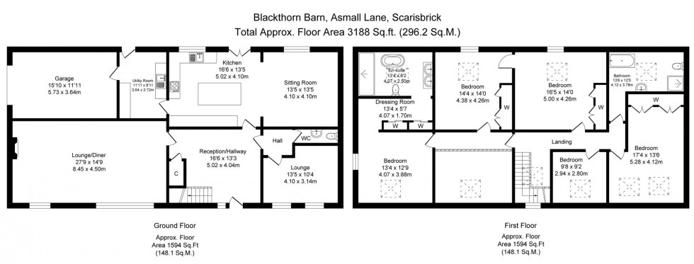 Floorplan for Asmall Lane, Scarisbrick, L40