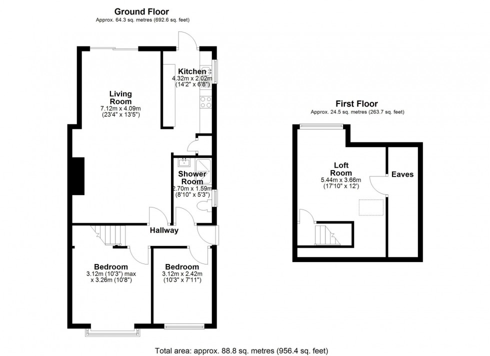 Floorplan for Southport Road, Scarisbrick, L40