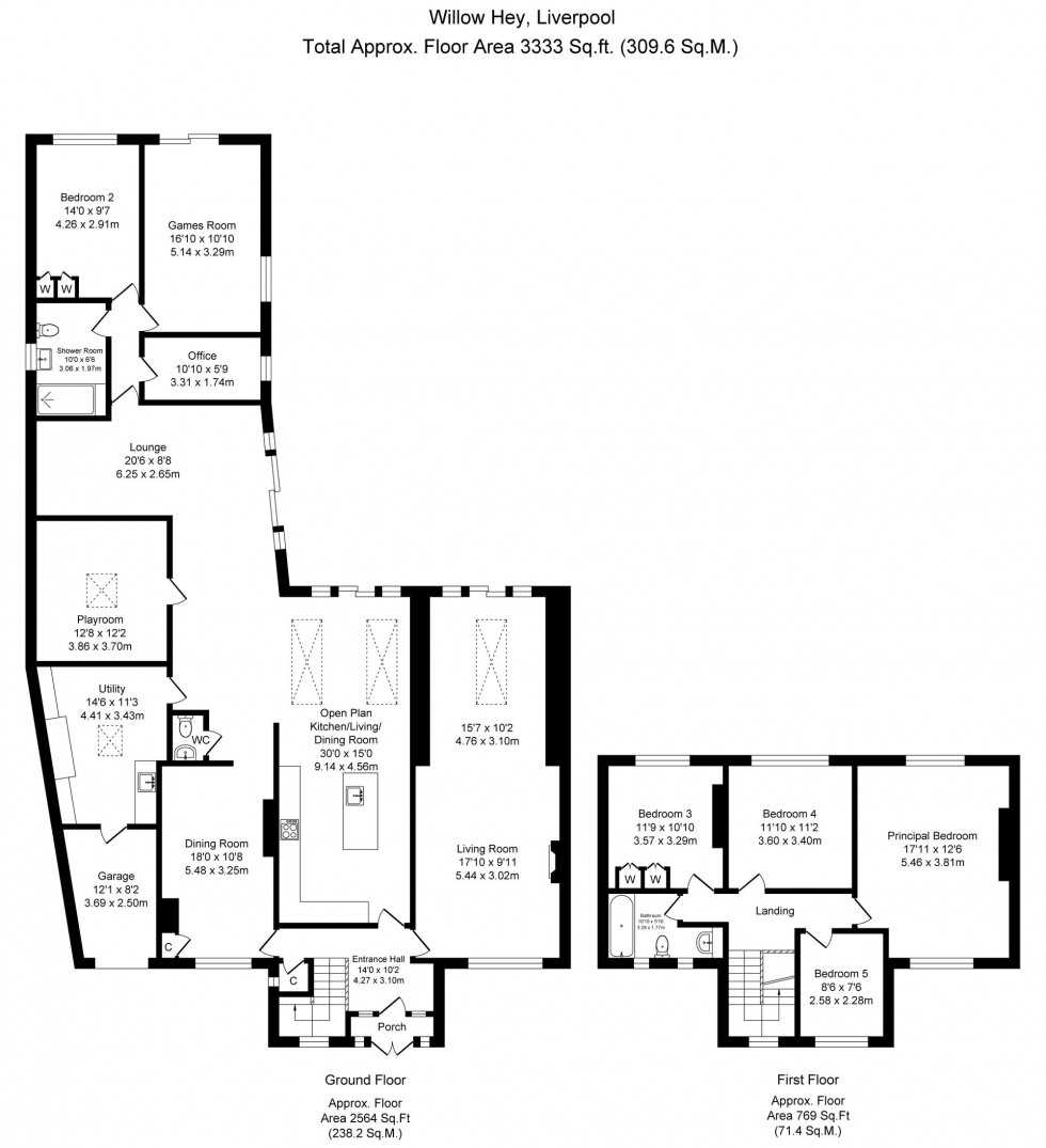 Floorplan for Willow Hey, Maghull, L31