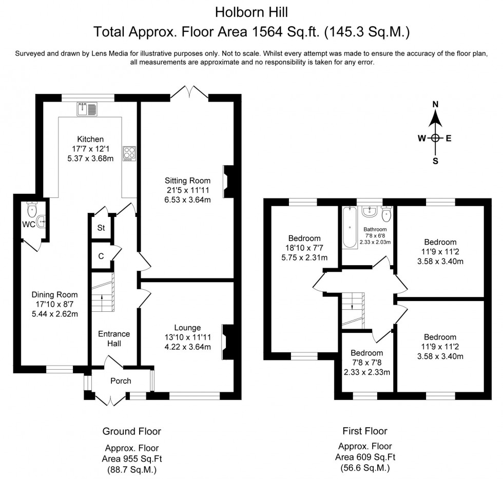 Floorplan for Holborn Hill, Ormskirk, L39