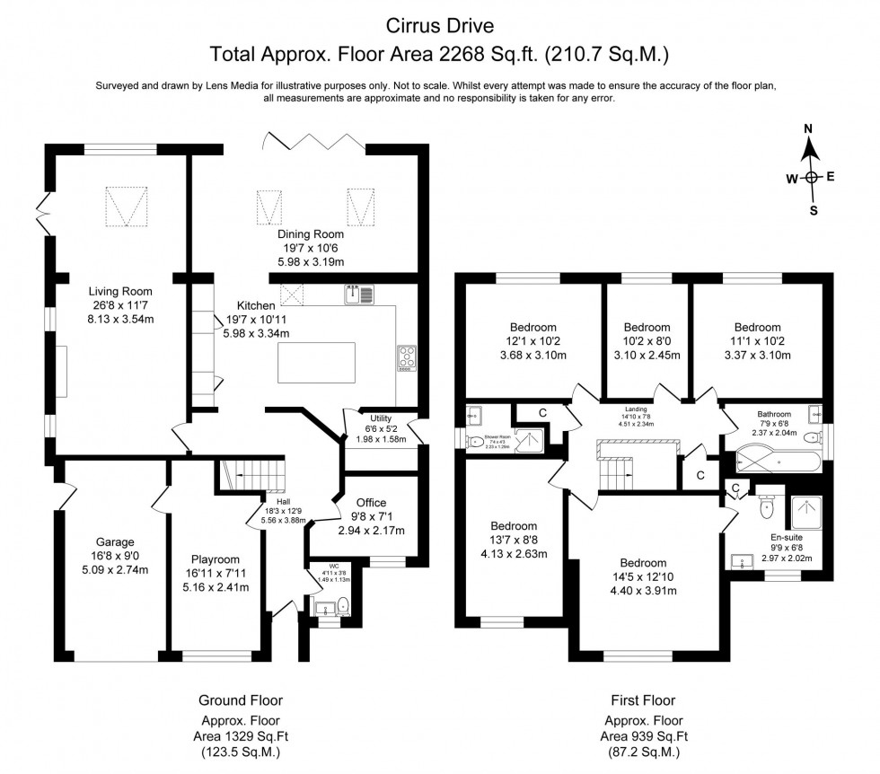 Floorplan for Cirrus Drive, Aughton, L39