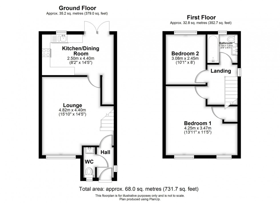 Floorplan for Station Road, Ormskirk, L39