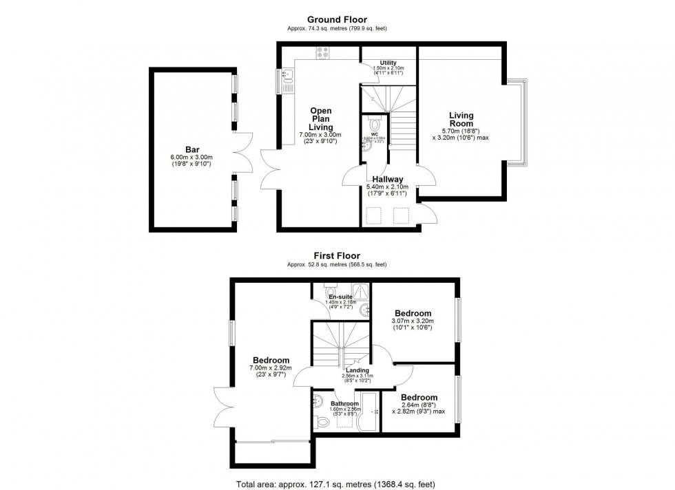 Floorplan for Summerwood Gardens, Halsall, L39