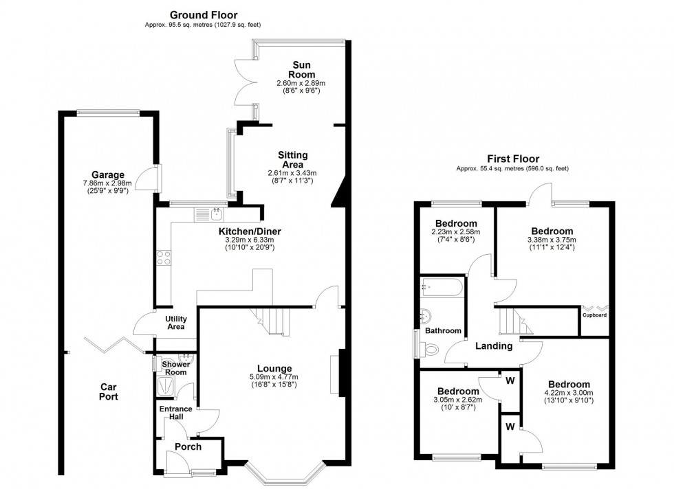 Floorplan for Black Moss Lane, Aughton, L39