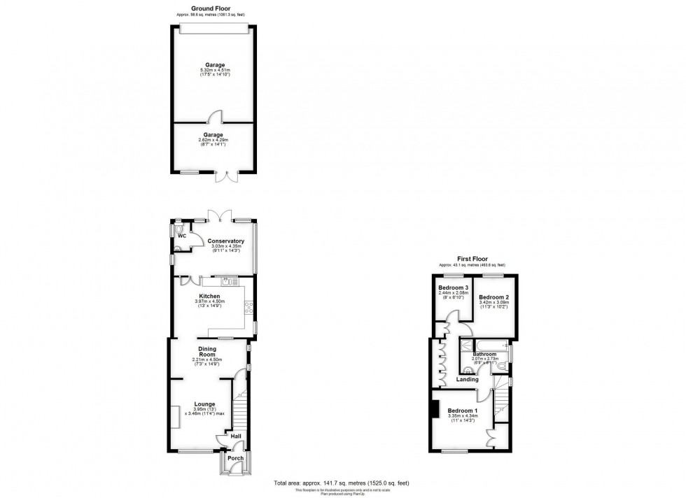 Floorplan for Calder Avenue, Ormskirk, L39