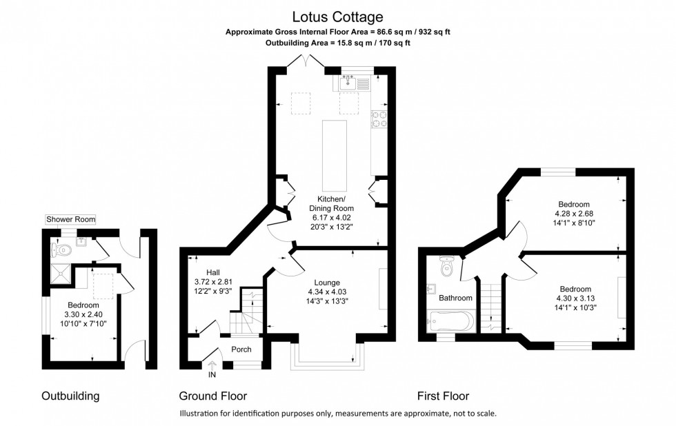 Floorplan for Deans Lane, Lathom, L40