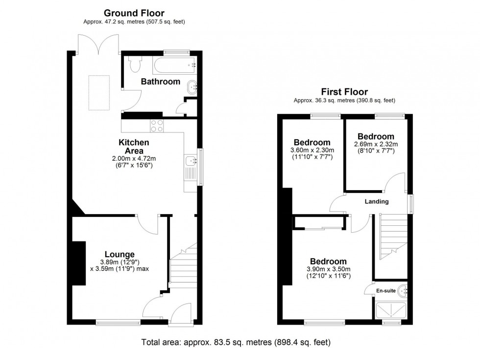 Floorplan for Bridge Avenue, Ormskirk, L39