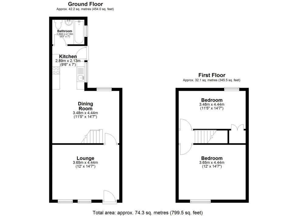 Floorplan for Southport Road, Ormskirk, L39