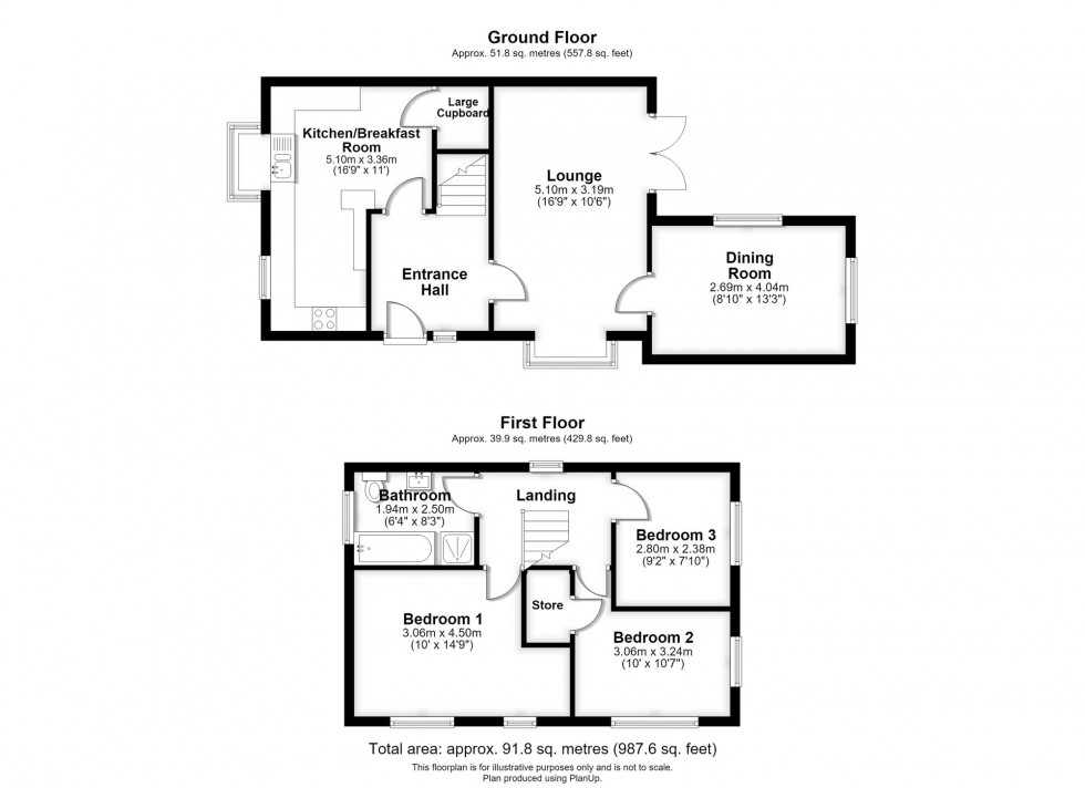 Floorplan for Elmwood, Skelmersdale, WN8
