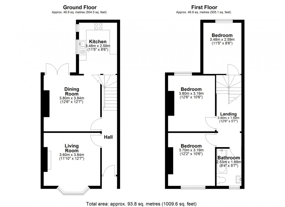 Floorplan for Church Hill Road, Ormskirk, L39