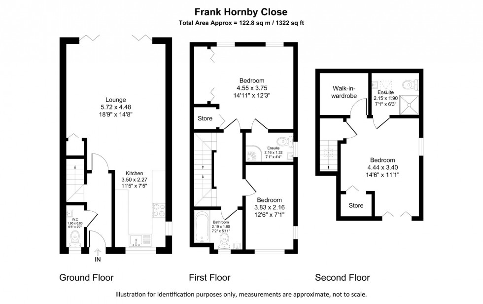 Floorplan for Frank Hornby Close, Maghull, L31