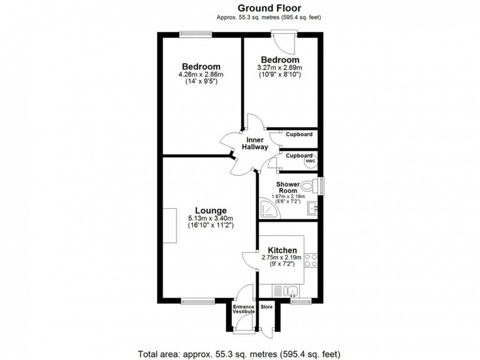 Floorplan for Ormond Avenue, Westhead, L40