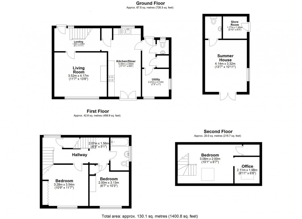Floorplan for Carroll Crescent, Ormskirk, L39