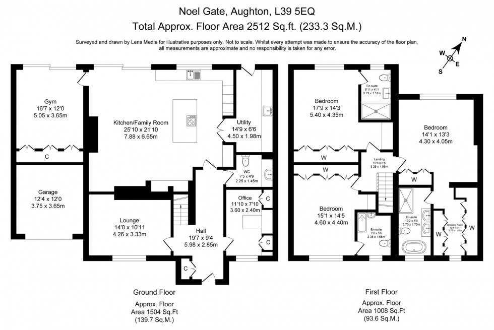 Floorplan for Noel Gate, Aughton, L39