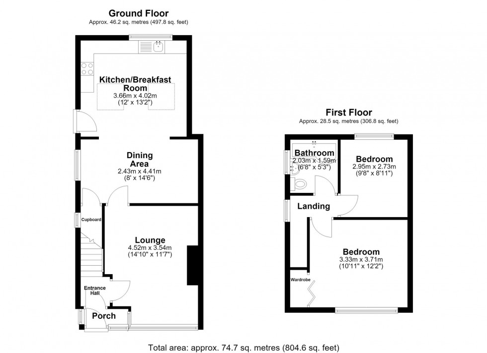 Floorplan for Ryburn Road, Ormskirk, L39