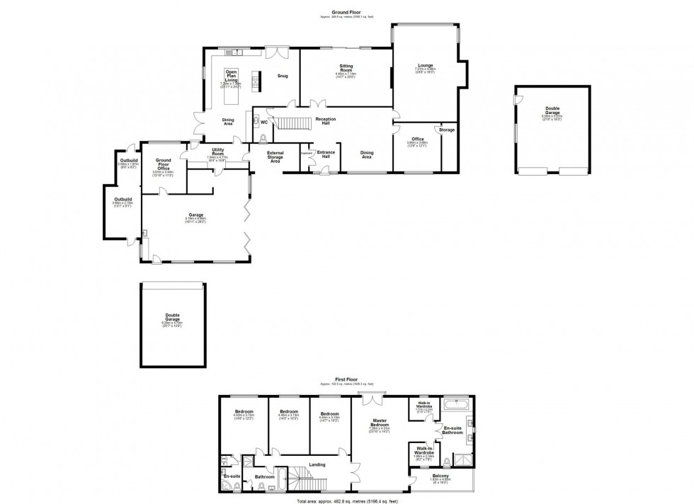 Floorplan for Vicarage Lane, Ormskirk, L40