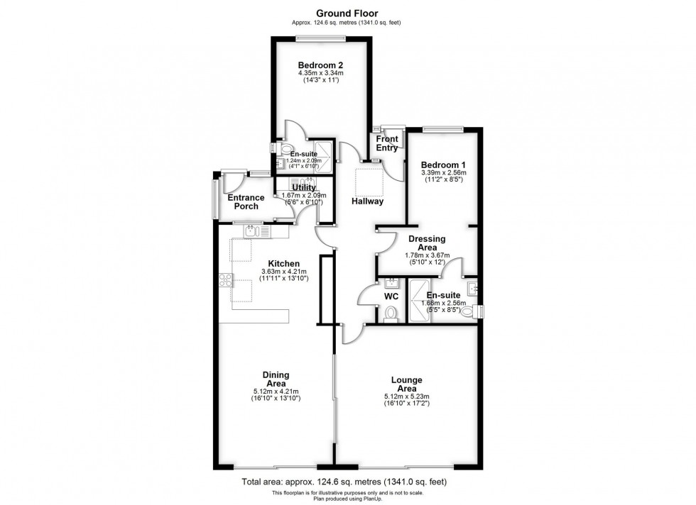 Floorplan for Cottage Lane, Ormskirk, L39