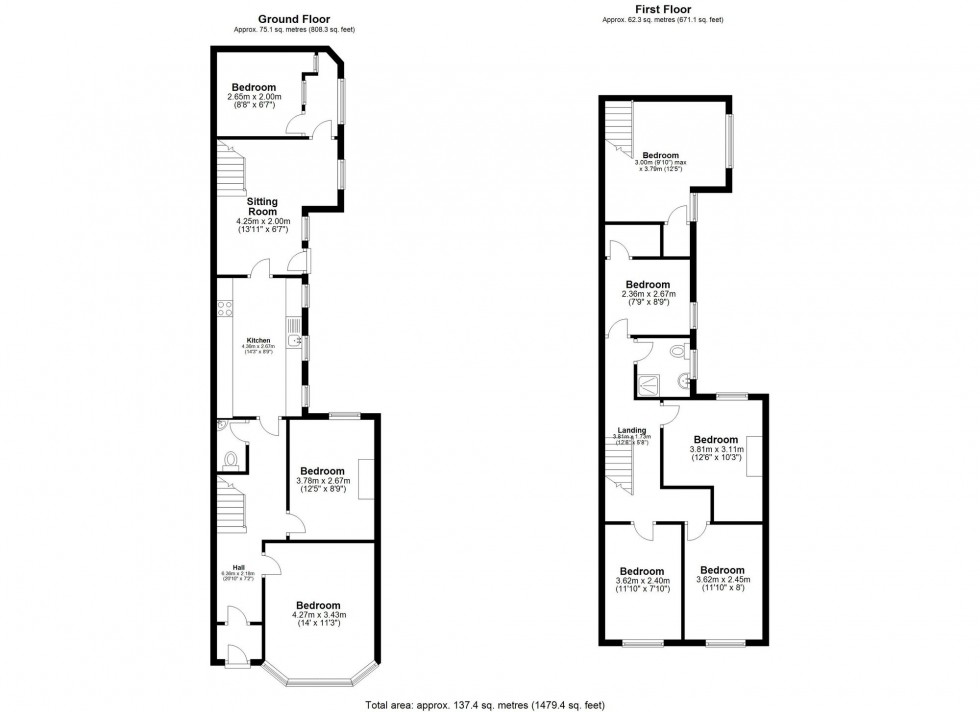 Floorplan for Wigan Road, Ormskirk, L39