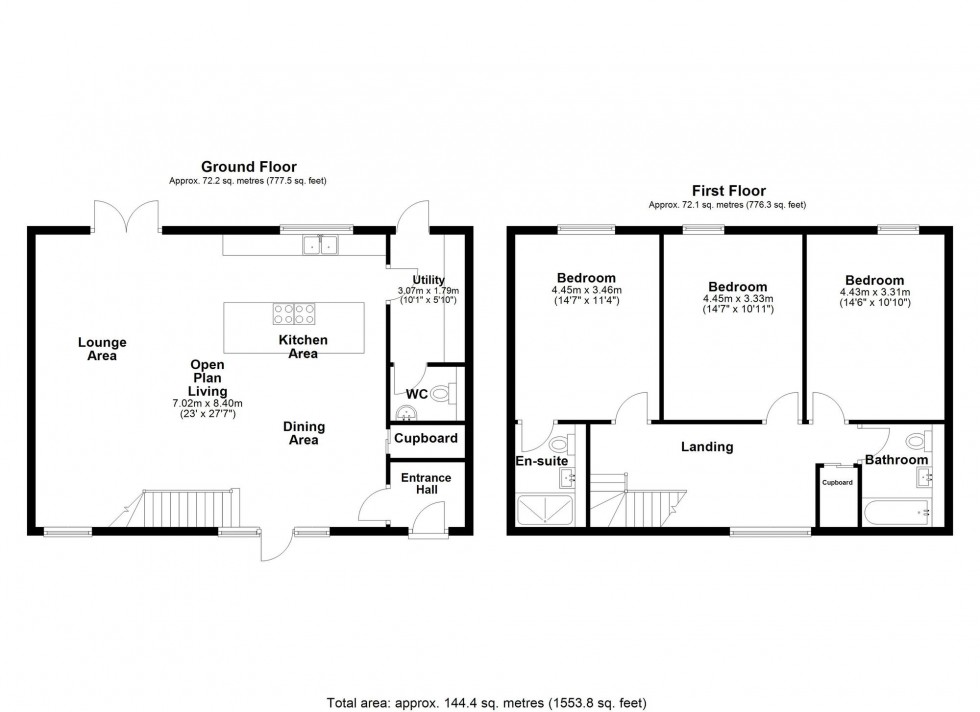 Floorplan for Holly Fold Barns, Rainford Road, L39
