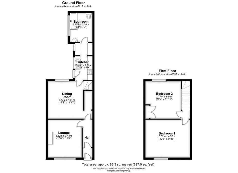 Floorplan for Liverpool Road, Aughton, L39