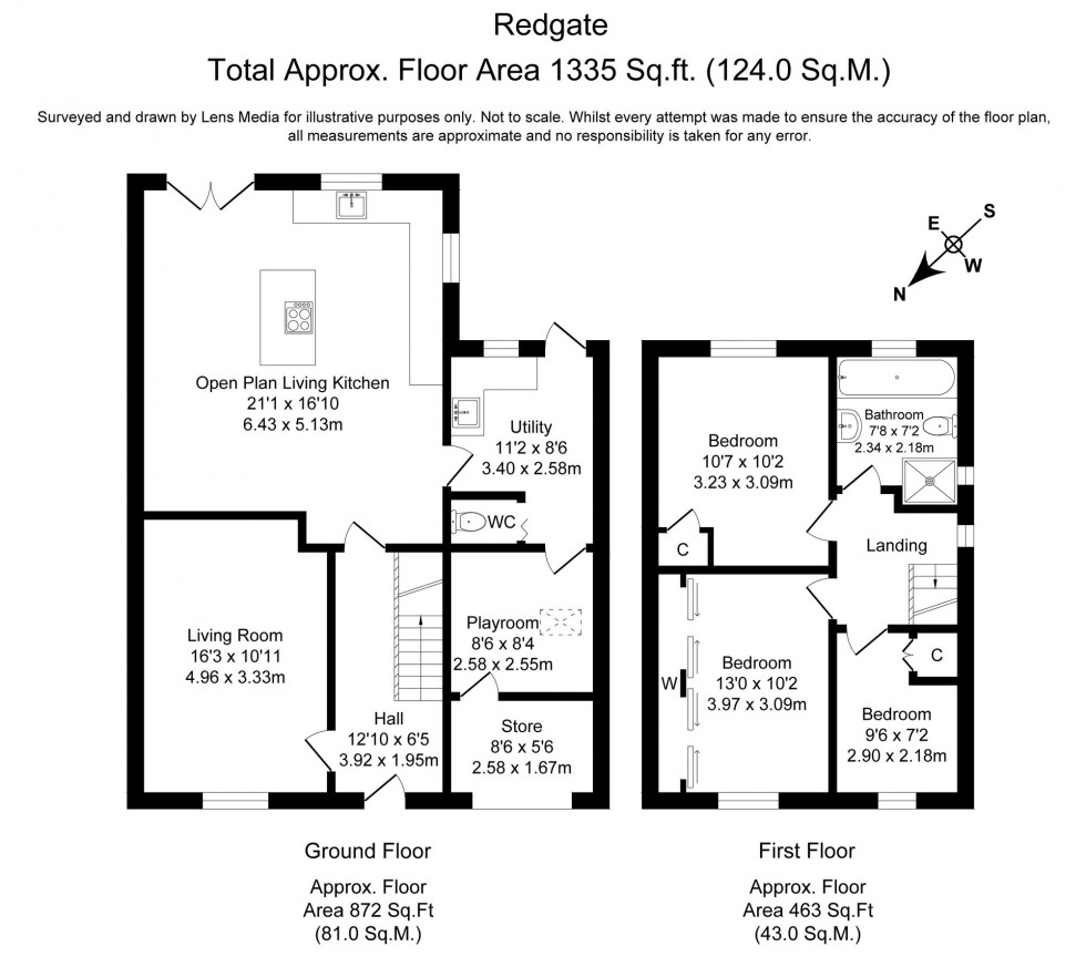 Floorplan for Redgate, Ormskirk, L39