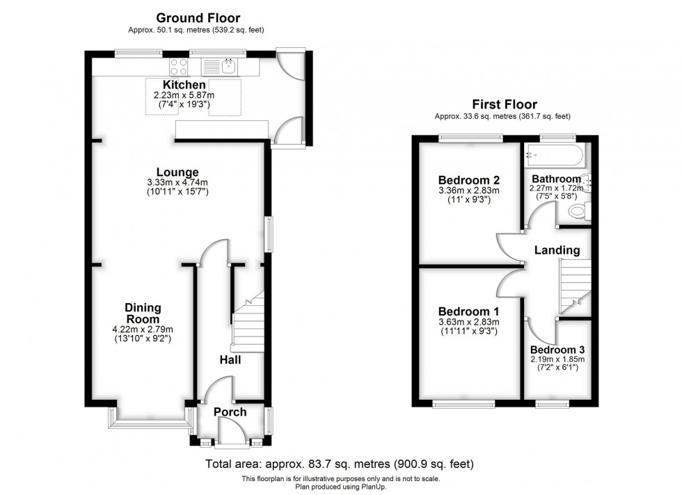 Floorplan for Mickering Lane, Aughton, L39